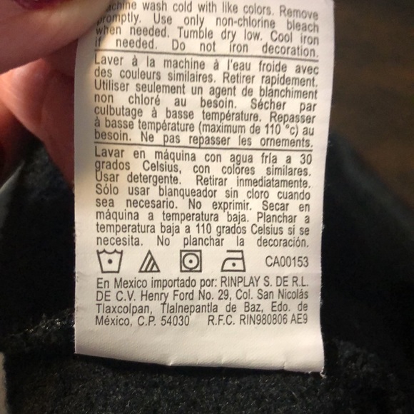 ❤️🤍🖤CHAMPION Mens Script Crew Sweatshirt - Black XS Like New Condition!❤️🤍🖤 - Picture 11 of 13